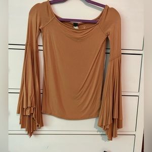 FP flare sleeve top